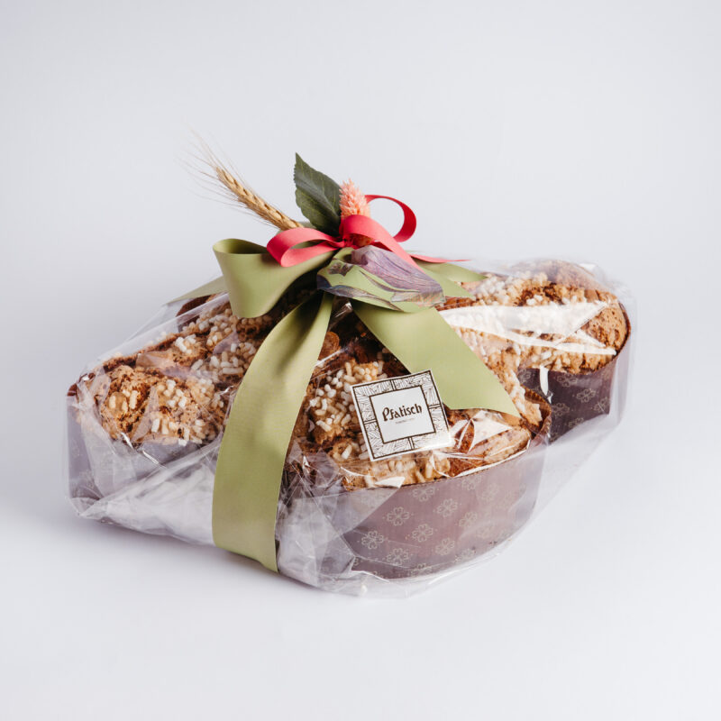 Colomba nocciole, caramello e limone